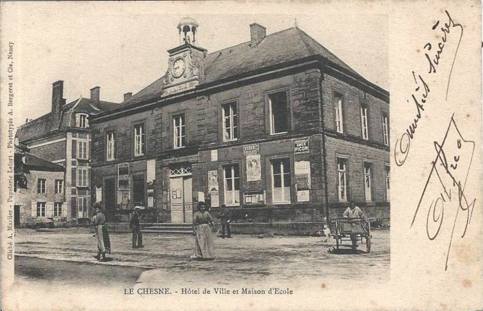 Le Chesne-FR-08-old postcard-24