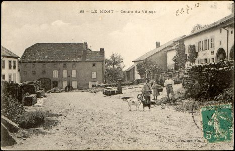 Le Mont, Centre du Village CP 4666 PsurR