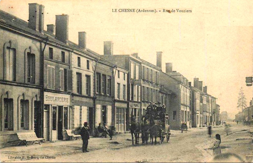 Le Chesne-FR-08-old postcard-57