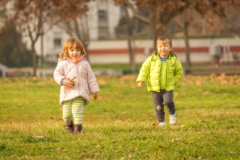 Young happiness daughter