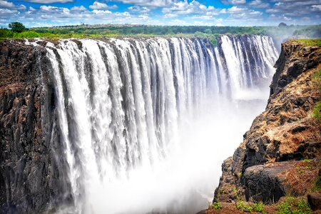 Victoria falls waterfall zambezi