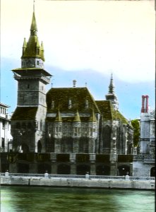 Le pavillon de la Hongrie à l'exposition universelle de Paris en 1900