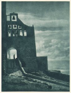 Le clocher du Couvent de St Élie, à Santorin - Baud-bovy Daniel Boissonnas Frédéric - 1919