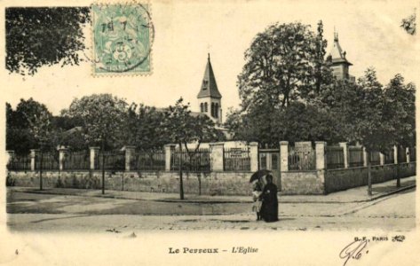 Le Perreux.Eglise.Parc
