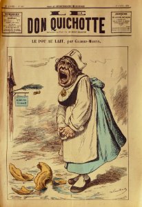 Le Don Quichotte n 565 Le pot au lait 1885