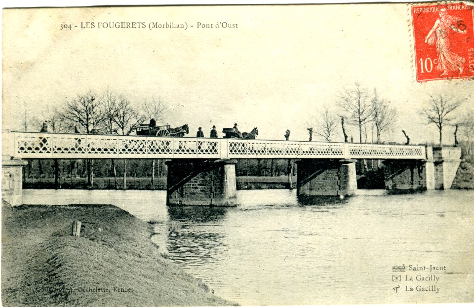 Le pont vue coté Peillac