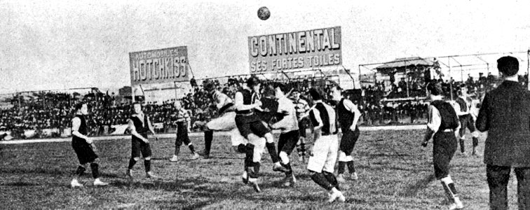 Le Gallia-Club Champion de France USFSA de football en avril 1905