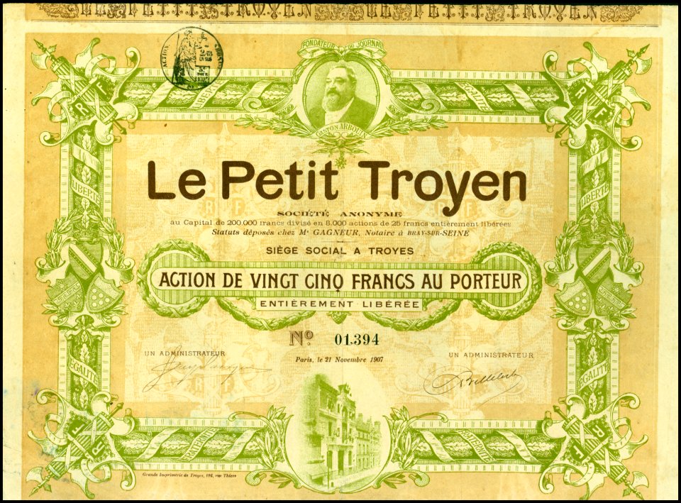 Le Petit Troyen 1907