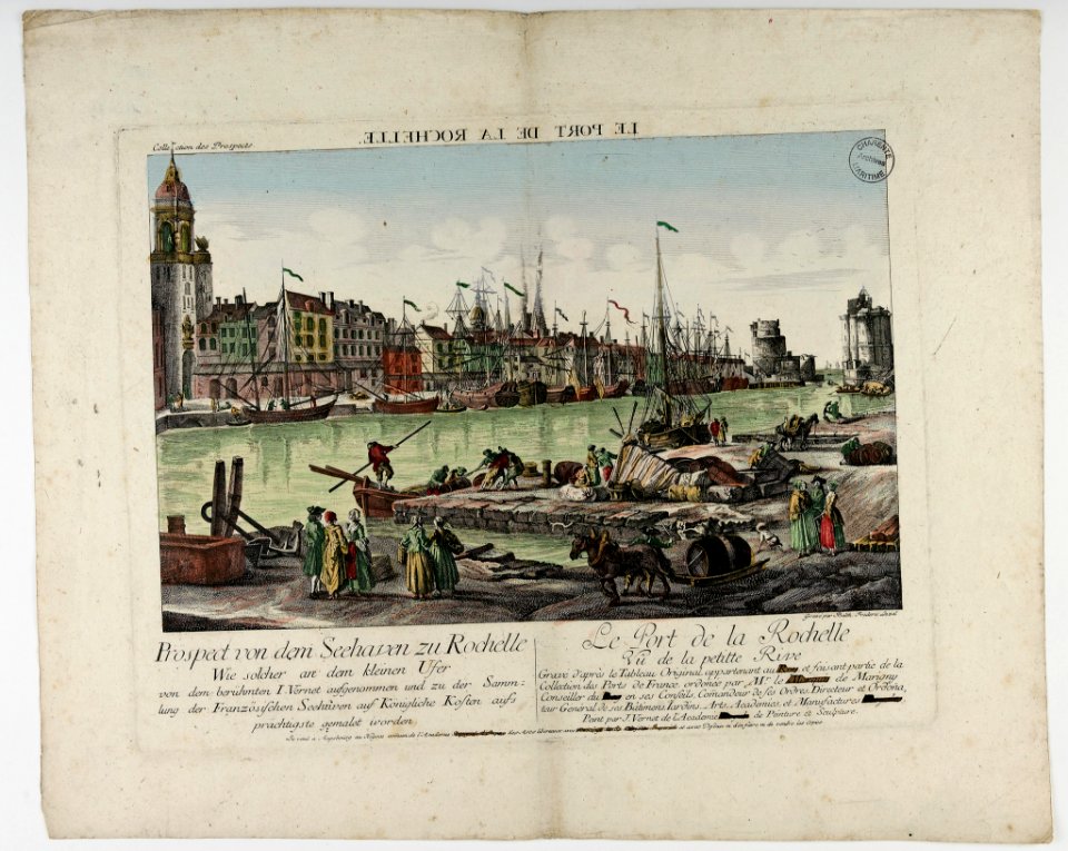Le port de La Rochelle vu de la petite rive