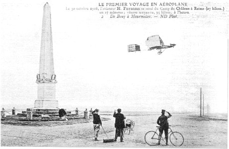 Le premier voyage en aéroplane 2 photo