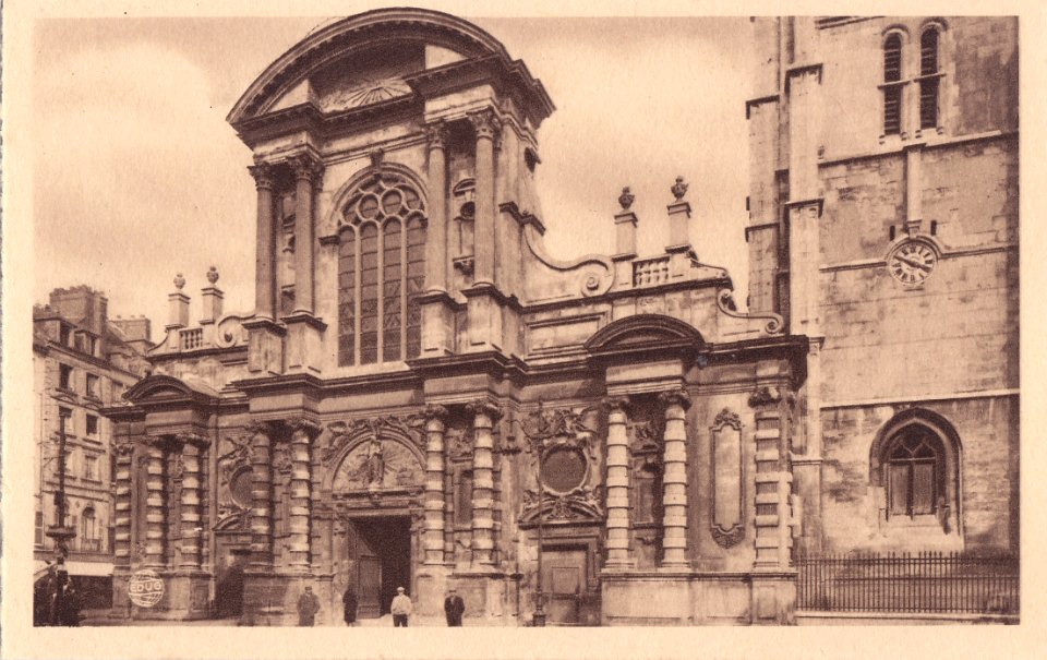 Le Havre, França, Eglise Notre-Dame, princípio do séc. XX, França, Arquivo de Villa Maria, Angra do Heroísmo, Açores.
