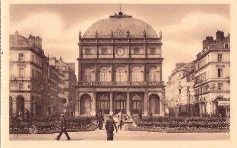 Le Havre, França, Le Théâtre, princípio do séc. XX, França, Arquivo de Villa Maria, Angra do Heroísmo, Açores.