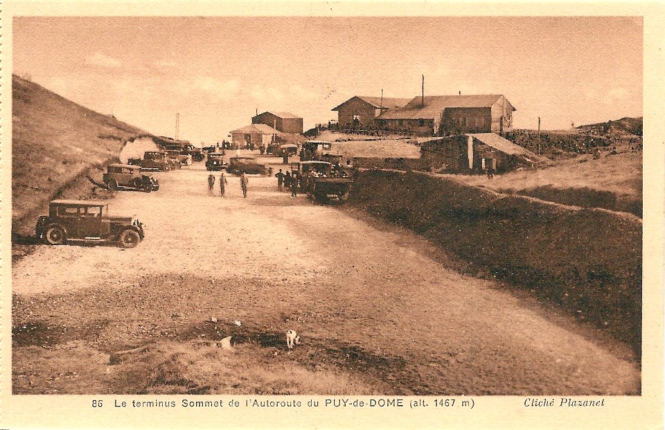 Le Puy de Dôme-FR-63-vers 1930-vue artistique-a10