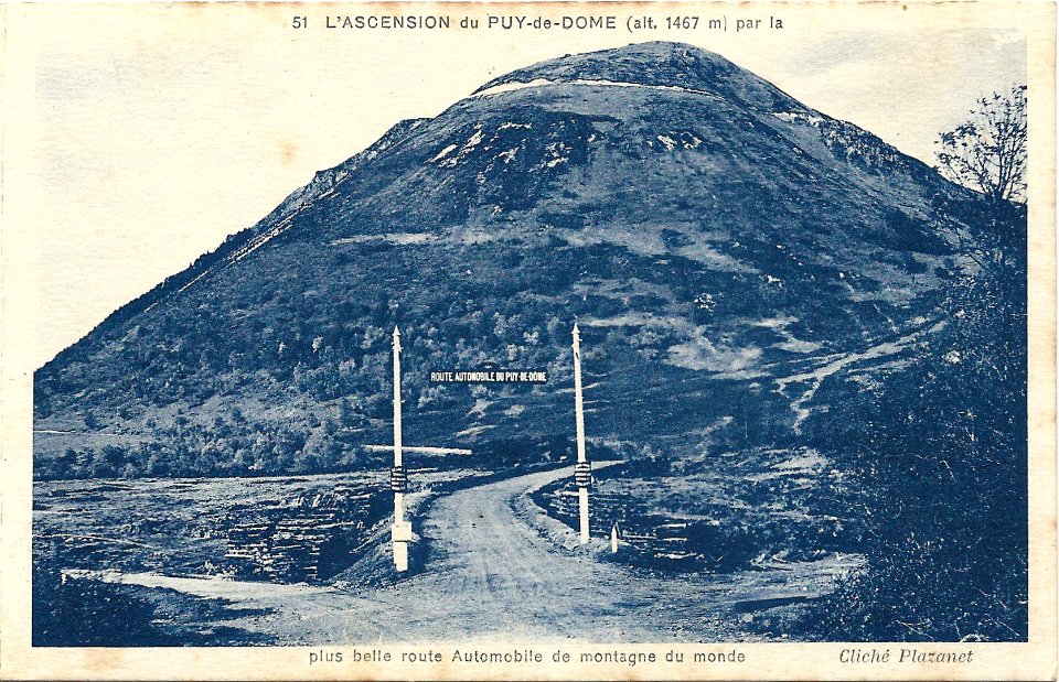 Le Puy de Dôme-FR-63-vers 1930-vue artistique-b01