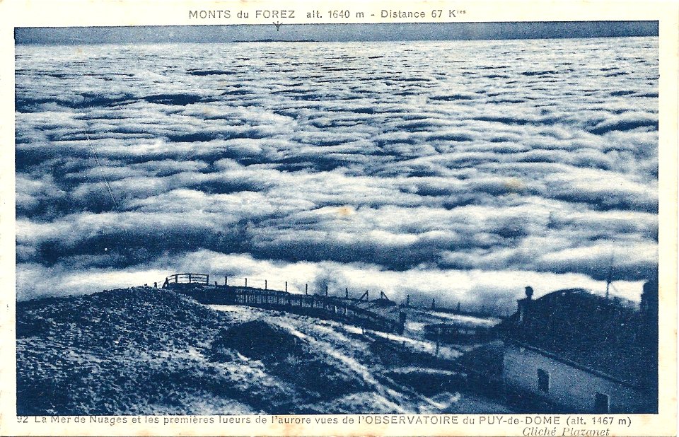 Le Puy de Dôme-FR-63-vers 1930-vue artistique-b05