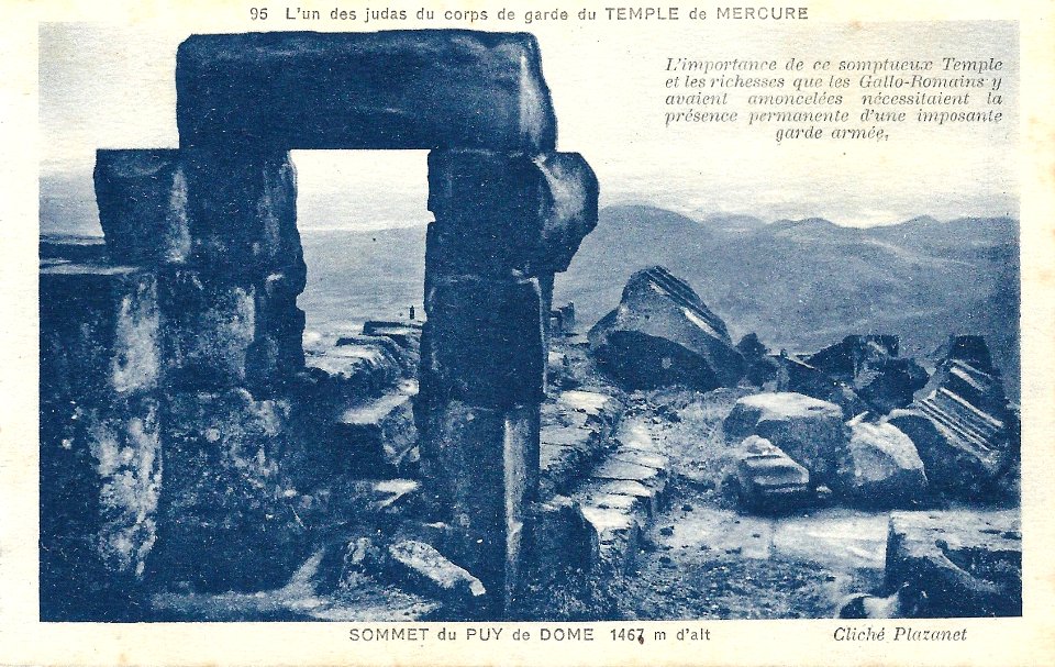 Le Puy de Dôme-FR-63-vers 1930-vue artistique-b09