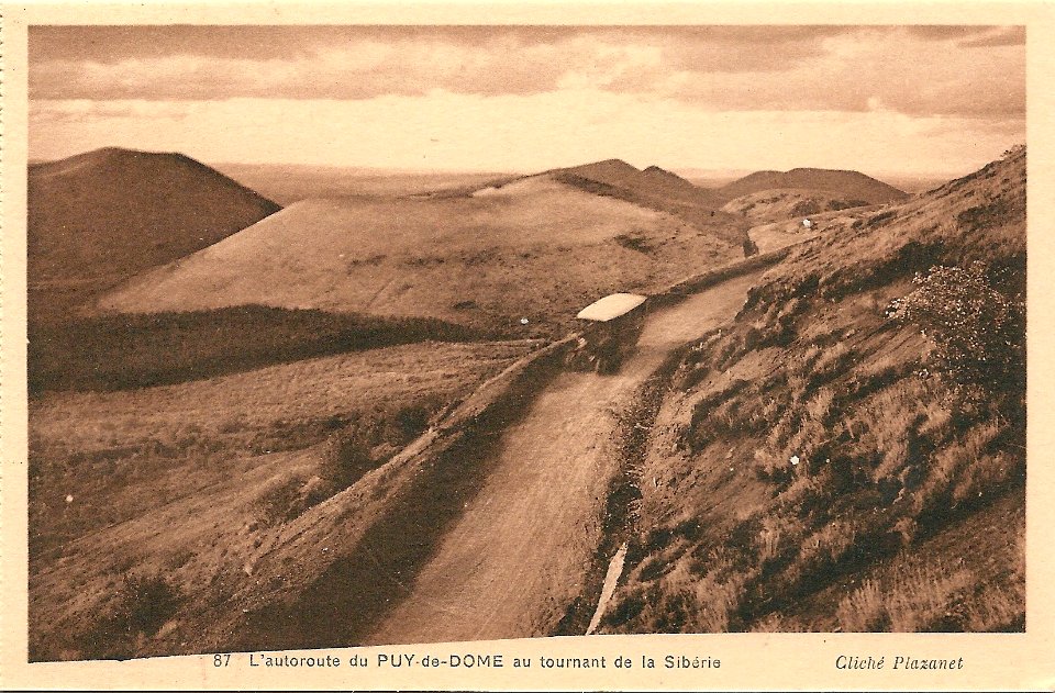 Le Puy de Dôme-FR-63-vers 1930-vue artistique-a12