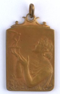 Le Soir Rallye Militaire Automobile, medal by Pierre Theunis, Belgium, 1932, Coins and Medals Department of the Royal Library of Belgium, 2N83 - 7 (recto)