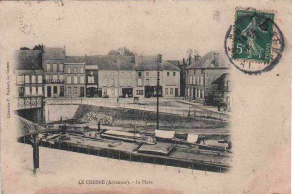 Le Chesne-FR-08-old postcard-64