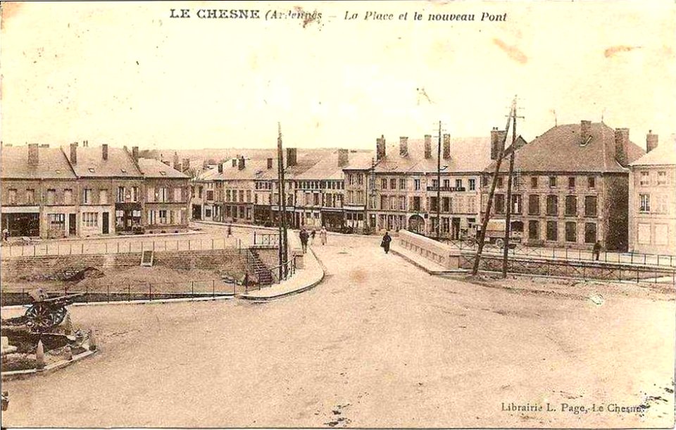 Le Chesne-FR-08-old postcard-70