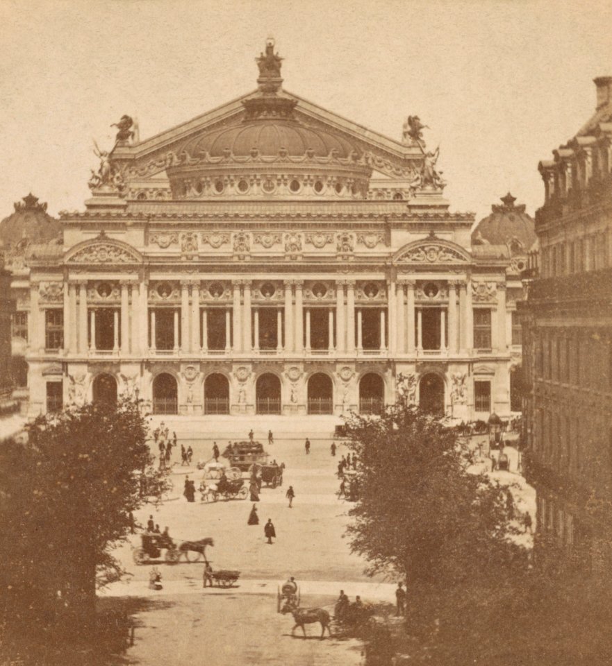 Le nouvel Opera, between 1860 and 1870