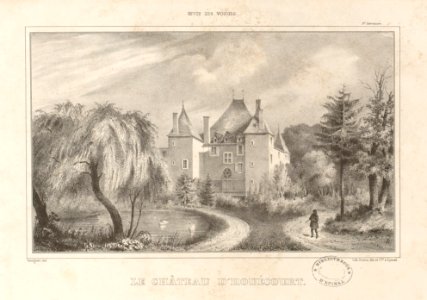 Le château d'Houécourt LV in-4 82 PsurR