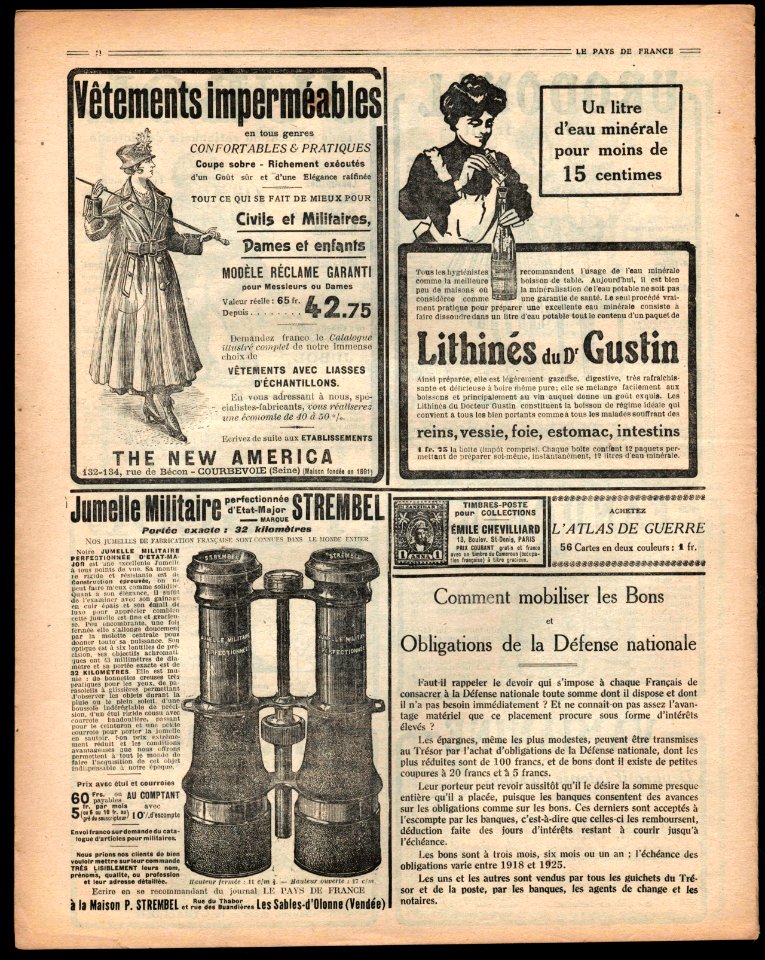 Le Pays de France, No 137, scan04, annonce2