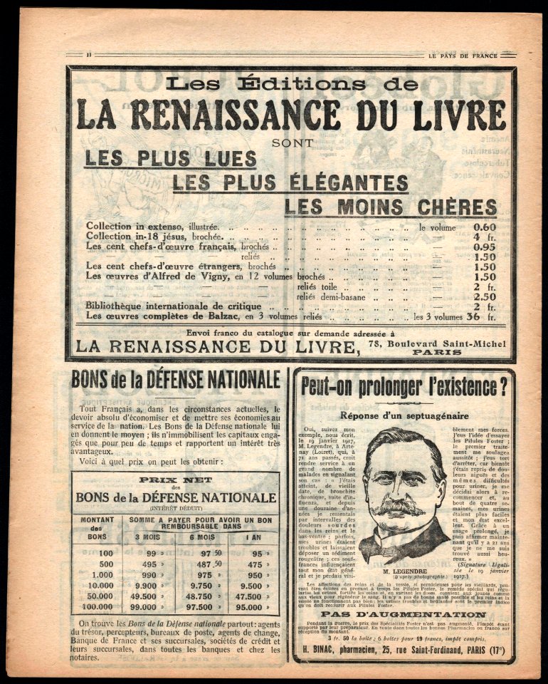 Le Pays de France, No 151, scan04, annonce2