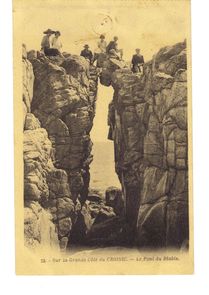 Le Croisic le pont du diable