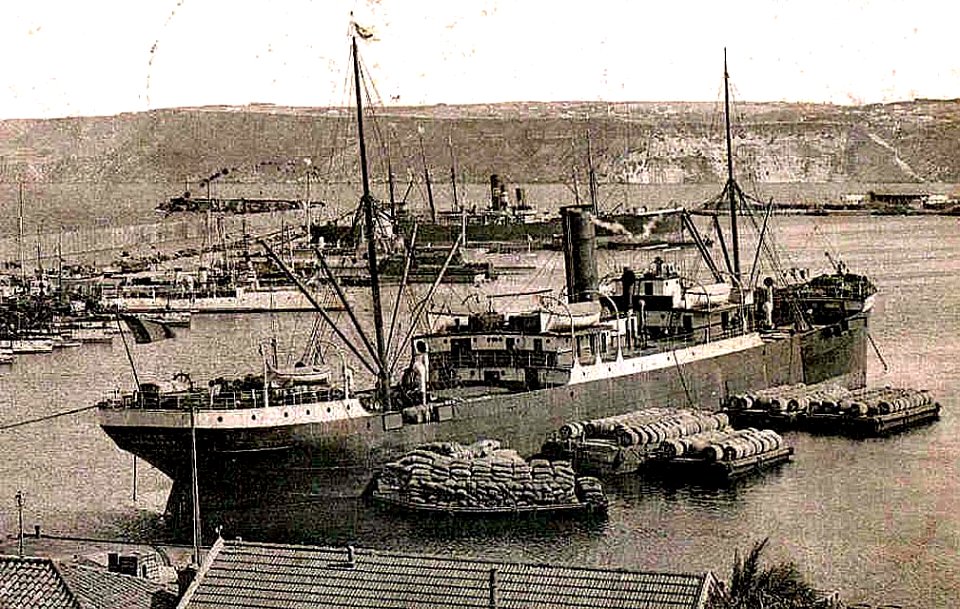 Le Vesper en 1898 à Oran naufragé le 2 novembre 1903