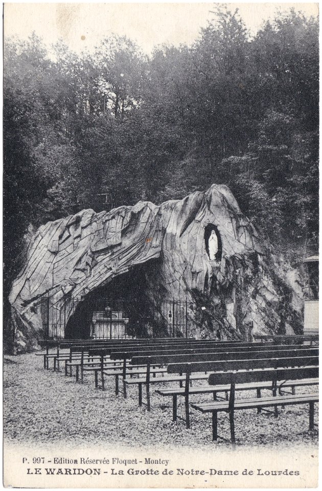 Le Waridon — La Grotte de Notre-Dame de Lourdes. – P. 997