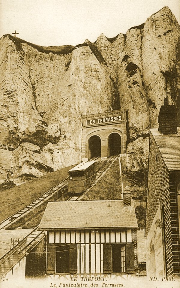 Le Tréport 1912 Funiculaire des Terrasses