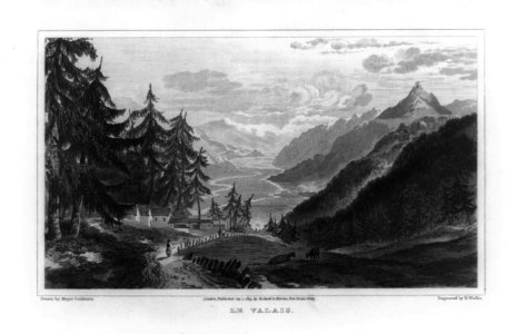 Le Valais - drawn by Major Cockburn ; engraved by R. Wallis. LCCN93507627