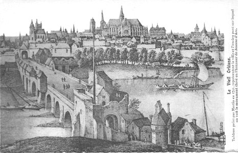 Le vieux Orléans postcard