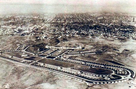 Le village olympique des JO de 1932 à Los Angeles