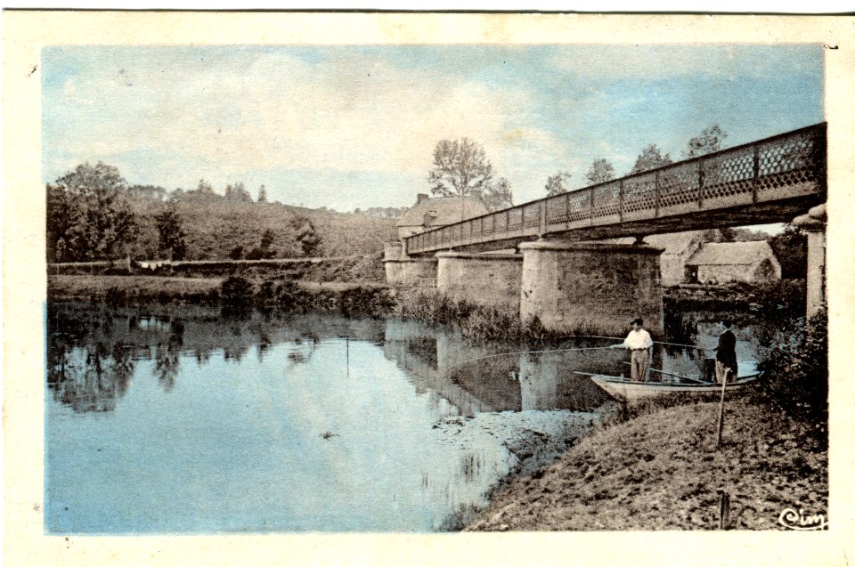 Le pont vue coté Les Fougerets