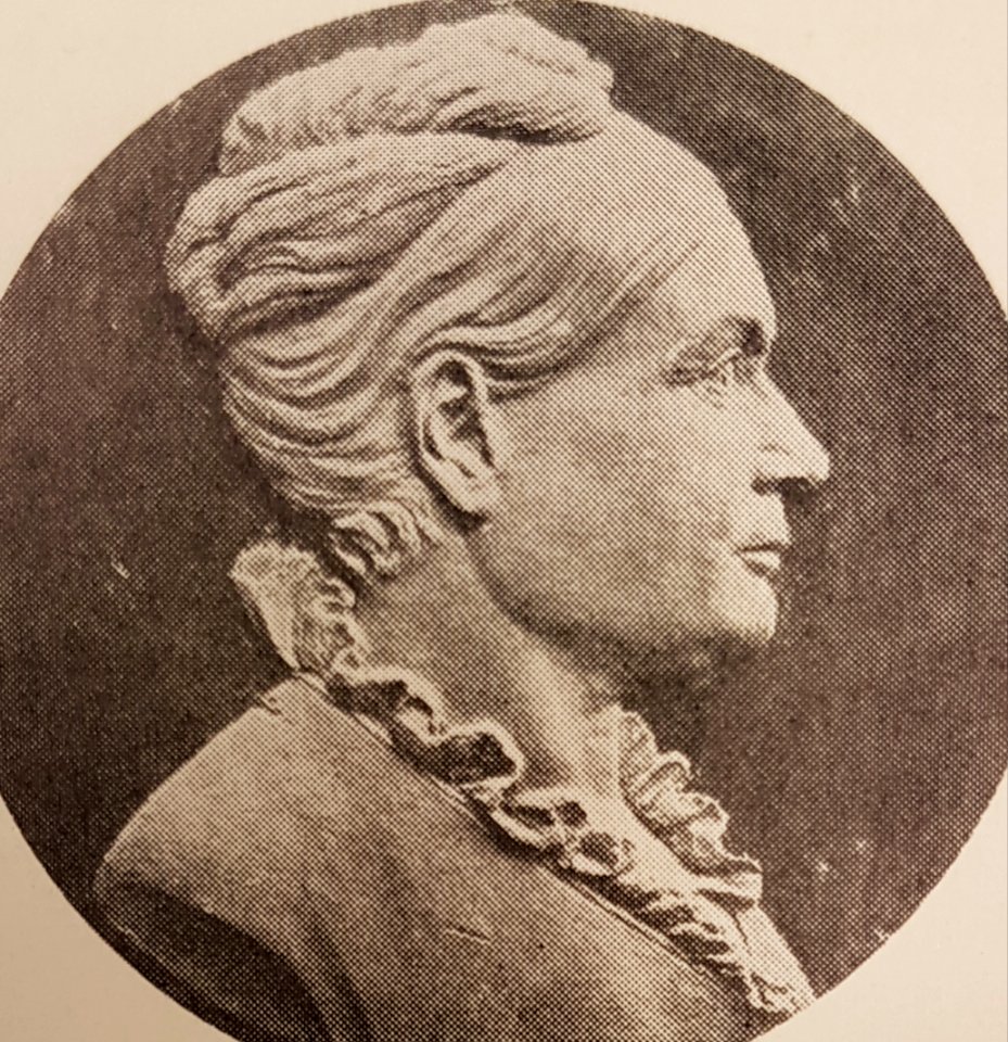 Lea Ahlborn självporträtt