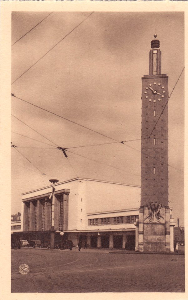 Le Havre, França, La Gare, princípio do séc. XX, França, Arquivo de Villa Maria, Angra do Heroísmo, Açores.