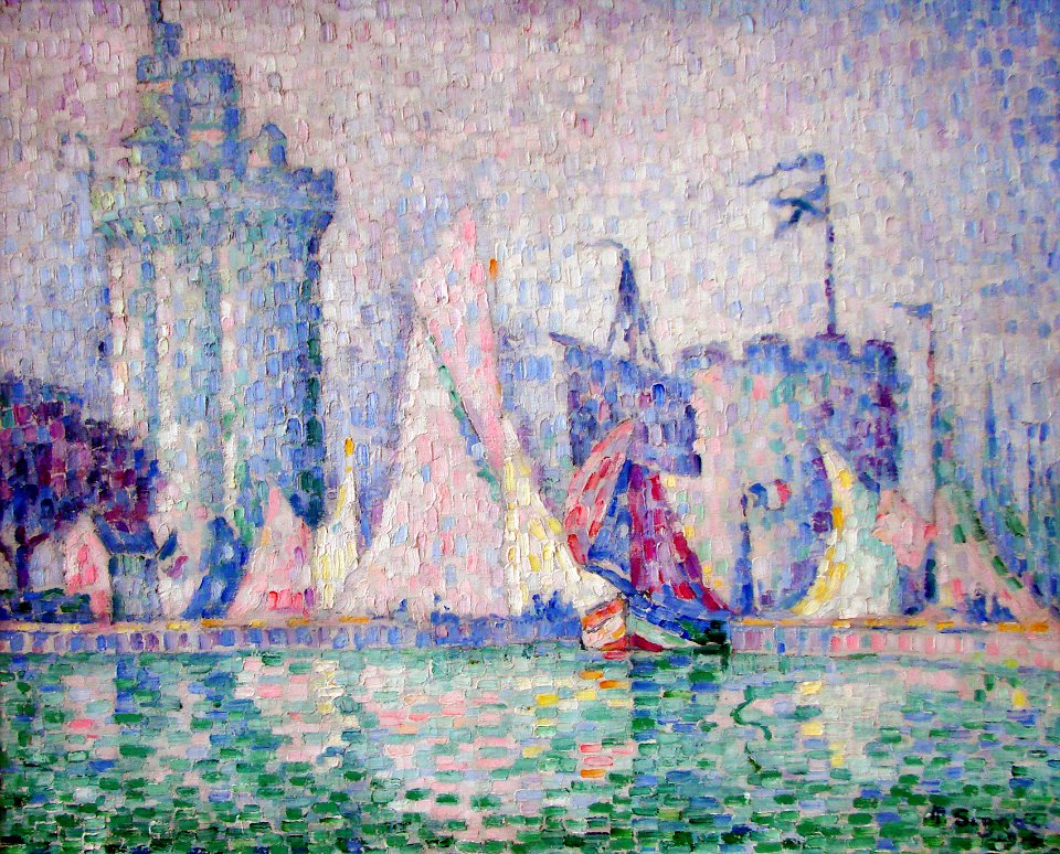 Le port de la Rochelle Signac Nancy