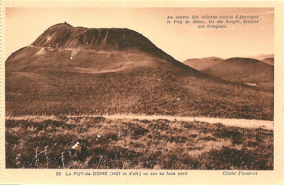 Le Puy de Dôme-FR-63-vers 1930-vue artistique-a09