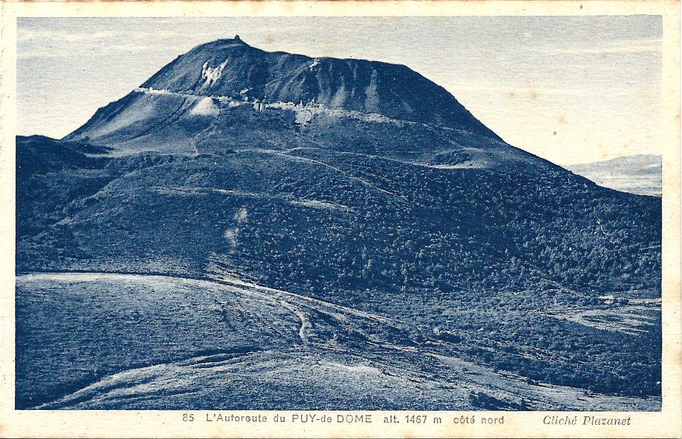 Le Puy de Dôme-FR-63-vers 1930-vue artistique-b04