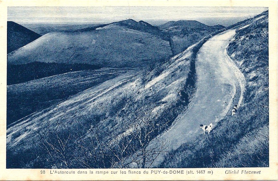 Le Puy de Dôme-FR-63-vers 1930-vue artistique-b12