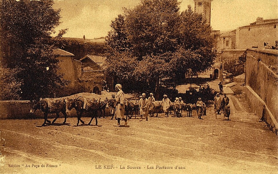 Le Kef les porteurs d'eau