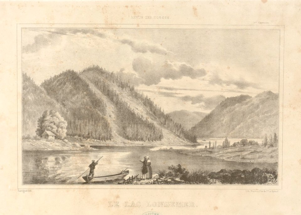 Le lac de Longemer LV in-4 82 PsurR