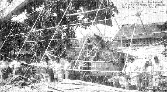Le Lebaudy ouragan 6 juillet 1905