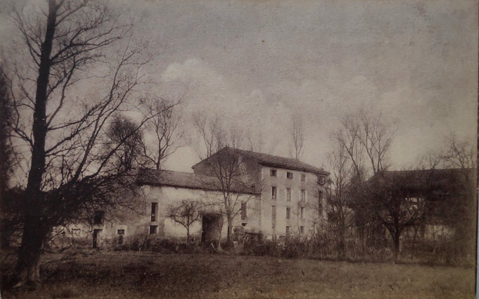 Le moulin de Rouvres en 1914