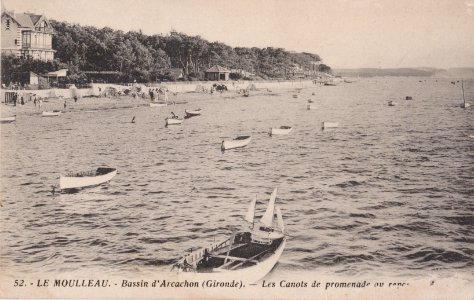 Le Moulleau - Bassin d'Arcachon et canots photo