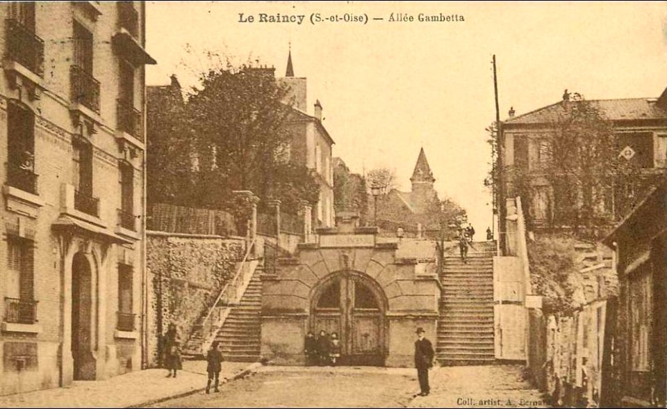 Le Raincy.Allée Gambetta