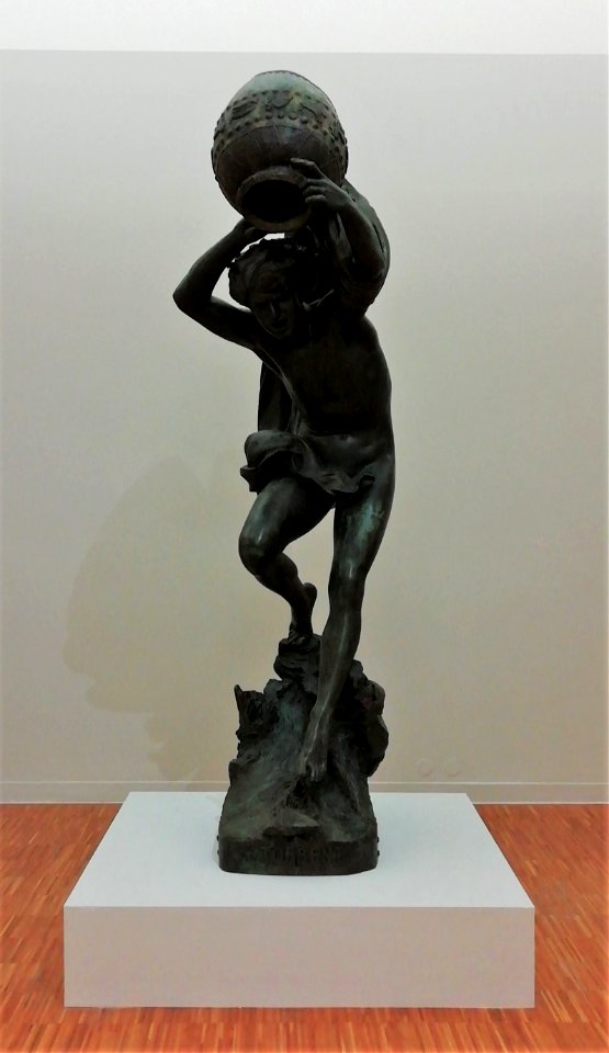 Le Torrent - fontaine en bronze de Urbain Basset - 1878 01