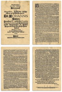 Leichenpredigt über Johannes Ritter